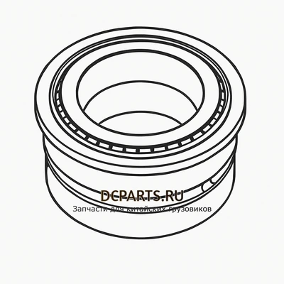 Shaft-Gear Блок подшипников выходного вала (тонкий) артикул JS180-1707109A запчасть автозапчасть купить в DC Parts