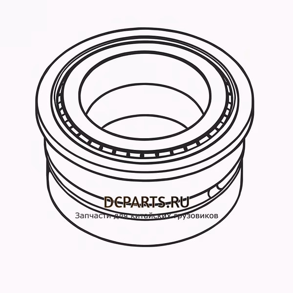 Shaft-Gear Блок подшипников выходного вала (тонкий) JS180-1707109A — схема