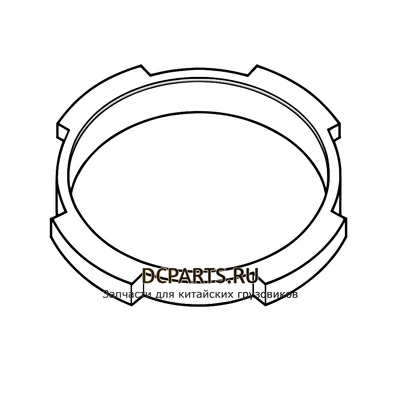 Shaft-Gear Индуктор артикул 12JSDX240T-1701157-2 запчасть автозапчасть купить в DC Parts