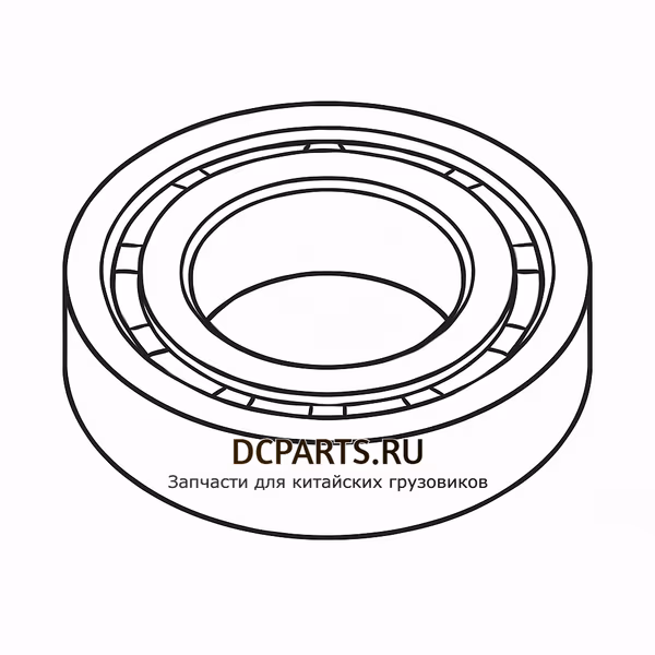 Shaft-Gear Подшипник WG9003320309 — схема
