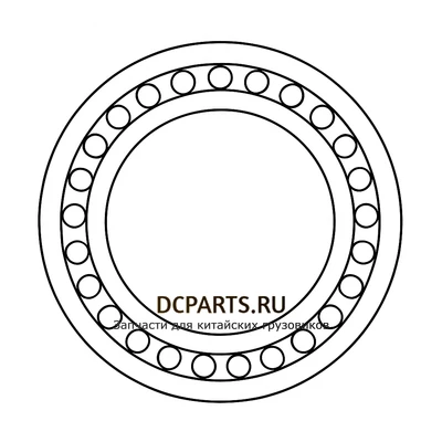 Shaft-Gear Подшипник артикул WG9003321820 запчасть автозапчасть купить в DC Parts
