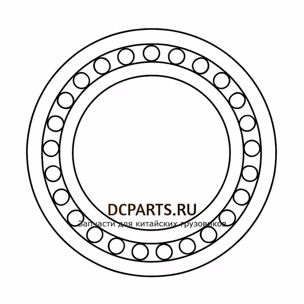 Shaft-Gear Подшипник WG9003321820 — схема