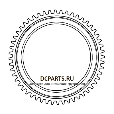 Shaft-Gear Корпус муфты синхронизатора артикул 1296.333.050 запчасть автозапчасть купить в DC Parts