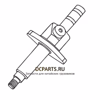 Shaft-Gear Шток пневмоцилиндра в сборе 12JSD200T-1707060-1 — схема