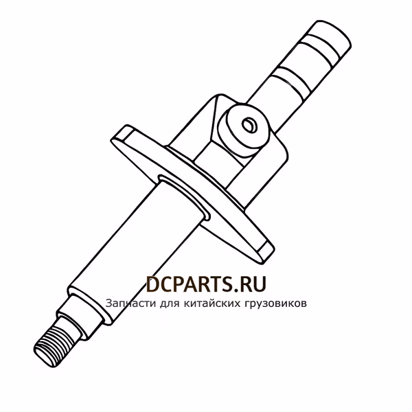Shaft-Gear Шток пневмоцилиндра в сборе 12JSD200T-1707060-1 — схема