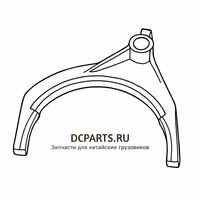 Shaft-Gear Вилка 6DS180T-1702058-3 — схема