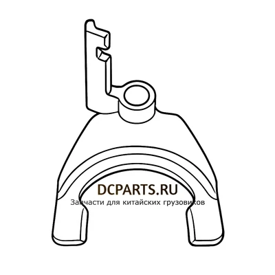 ZF Вилка переключения передач артикул 1358.306.082 запчасть автозапчасть купить в DC Parts
