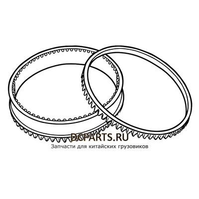 ZF Кольца синхронизатора артикул 1358.232.015 схема чертеж запчасть автозапчасть купить в DC Parts