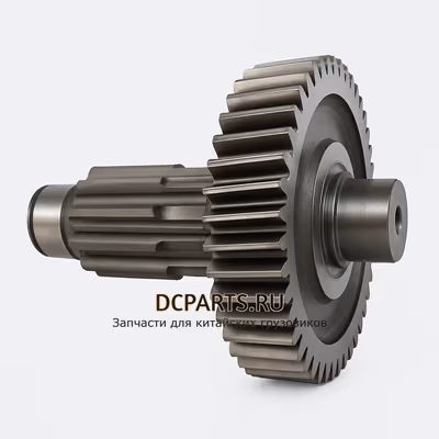 shaanxi fast gear Вал промежуточный демультипликатора коробки передач (короткий) 12JS200T-1707056