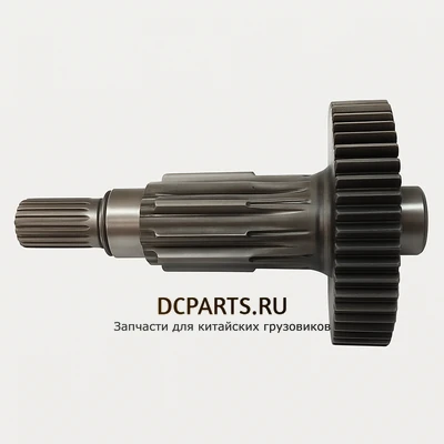 SHAANXI FAST GEAR Вал промежуточный демультипликатора артикул 12JSD200T-1707048 запчасть автозапчасть купить в DC Parts