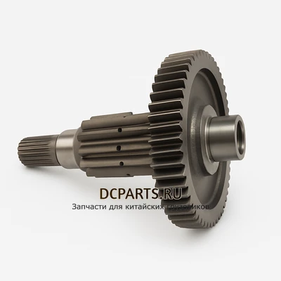 SHAANXI FAST GEAR Вал промежуточный демультипликатора артикул 12JSD160T-1707056 запчасть автозапчасть купить в DC Parts