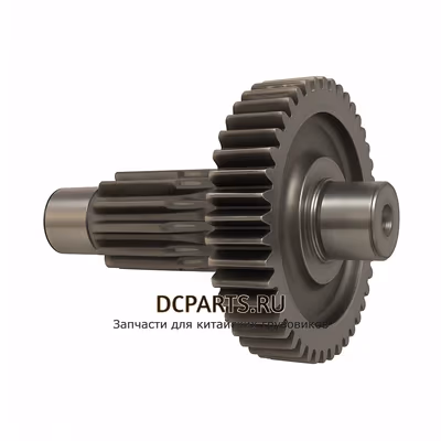 SHAANXI FAST GEAR Вал демультипликатора промежуточный (короткий) артикул 12JS160T-1707051 запчасть автозапчасть купить dcparts.ru