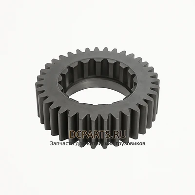 SHAANXI FAST GEAR Шестерня 3-й передачи вторичного вала КПП артикул JS125T-1701113 запчасть автозапчасть купить в DC Parts