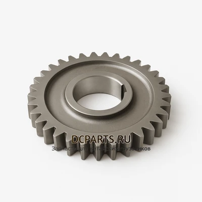 SHAANXI FAST GEAR Шестерня 3-й передачи вала промежуточного артикул JS150-1701053 запчасть автозапчасть купить в DC Parts