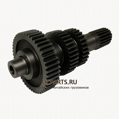 shaanxi fast gear Вал промежуточный левый в сборе артикул 12JSDX240TA-1701046 запчасть автозапчасть вид 2 купить в DC Parts