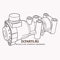 SHAANXI FAST GEAR Переключения пропорциональный клапан тяжелых грузовиков гидравлический замедлитель HB400-60001 — схема