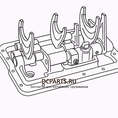 shaanxi fast gear Крышка верхняя в сборе 12JS200T-1702010