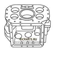 SHAANXI FAST GEAR Картер КПП JS125T-1701015 — схема