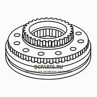 SHAANXI FAST GEAR Синхронизатор 3,4 передачи 12JSDX240T-1701180 — схема