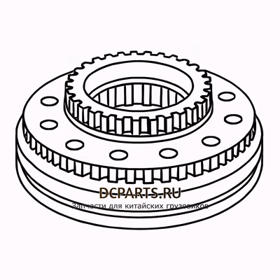 SHAANXI FAST GEAR Синхронизатор 3,4 передачи 12JSDX240T-1701180