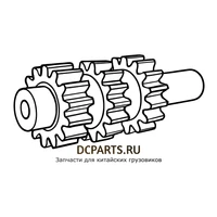 SHAANXI FAST GEAR Вал промежуточный левый 12JSDX220T-1701048 — схема