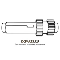 SHAANXI FAST GEAR Вал промежуточный JS135T-1701048 — схема