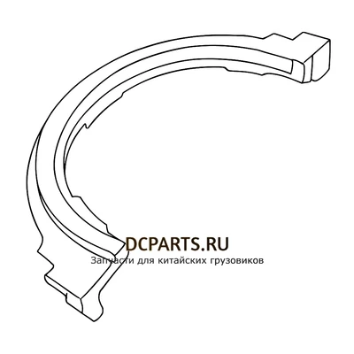 Вилка заднего хода артикул 1268306035 запчасть автозапчасть купить в DC Parts
