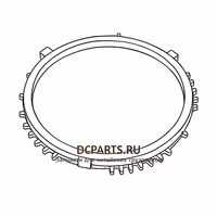 Shaft-Gear Кольцо синхронизатора 1 передачи 1250304391 — схема