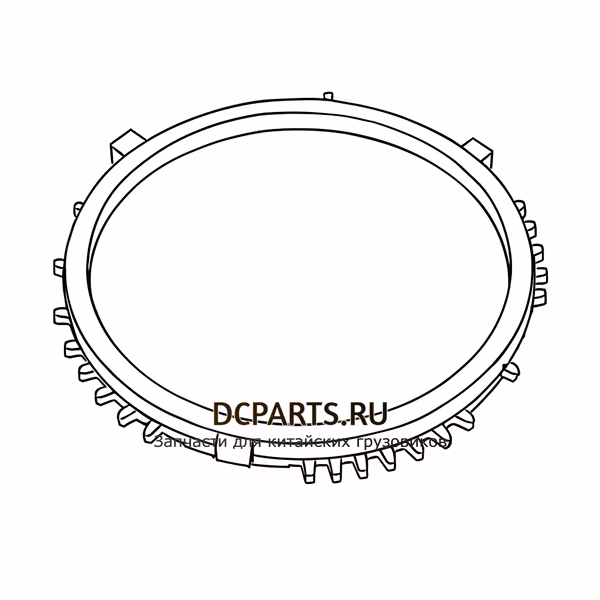 Shaft-Gear Кольцо синхронизатора 1 передачи 1250304391 — схема