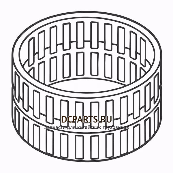 Shaft-Gear Подшипник игольчатый шестерни 6 передачи 735320499 — схема