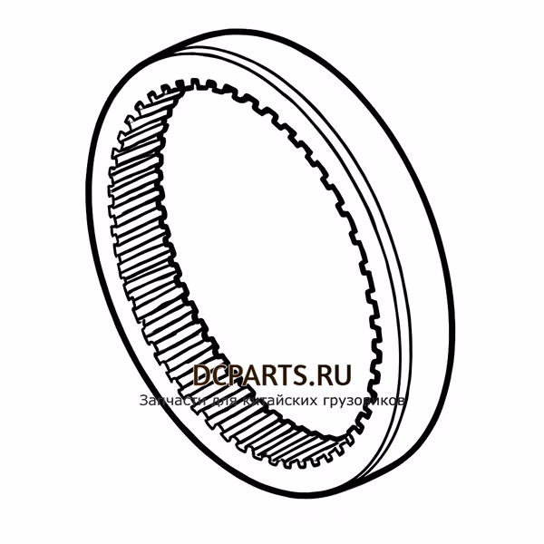 Shaft-Gear Муфта синхронизатора 5-6 передачи 1312302057 — схема