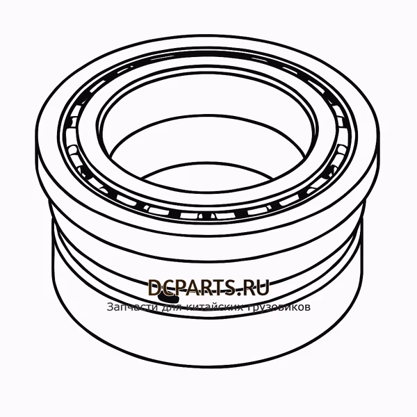 Shaft-Gear Блок подшипников выходного вала (тонкий) JS220-1707109A — схема