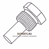 Shaft-Gear Болт под вилки переключения передач 1252306077 — схема
