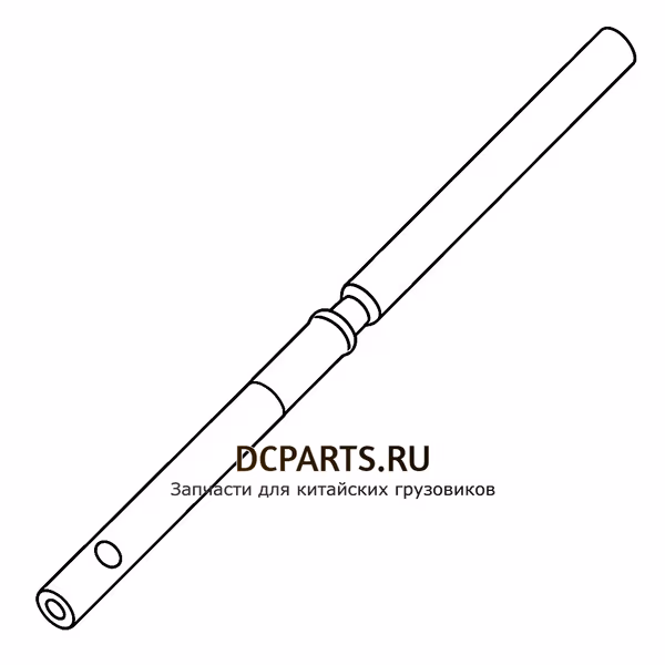 Shaft-Gear Вал вилки 7DS180-1702063 — схема
