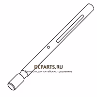 Shaft-Gear Вал вилки 7DS180-1702065 — схема