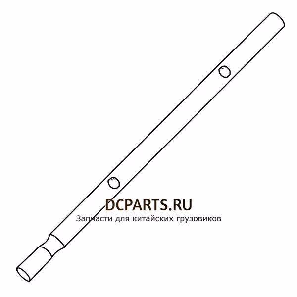 Shaft-Gear Вал вилки 7DS180-1702066 — схема