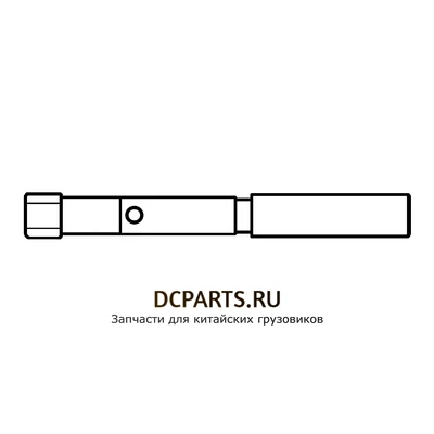 Shaft-Gear Вал вилки 1-2 передач артикул 16133-1 запчасть автозапчасть купить в DC Parts