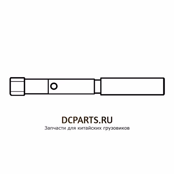 Shaft-Gear Вал вилки 1-2 передач 16133-1 — схема