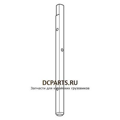Shaft-Gear Вал вилки 1-2 передачи артикул 6DS60T-1702064D запчасть автозапчасть купить в DC Parts