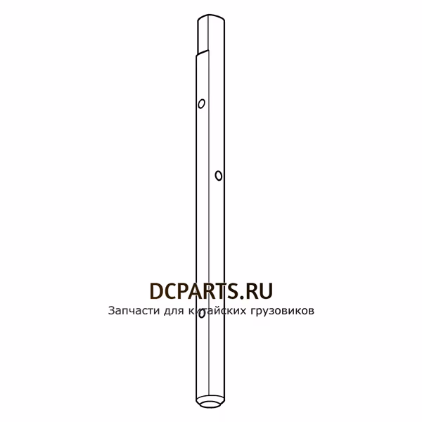 Shaft-Gear Вал вилки 1-2 передачи 6DS60T-1702064D — схема