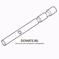 Shaft-Gear Вал вилки 1-2 передачи 1702041-A9K — схема