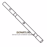 Shaft-Gear Вал вилки 3-4 передачи 16134 — схема