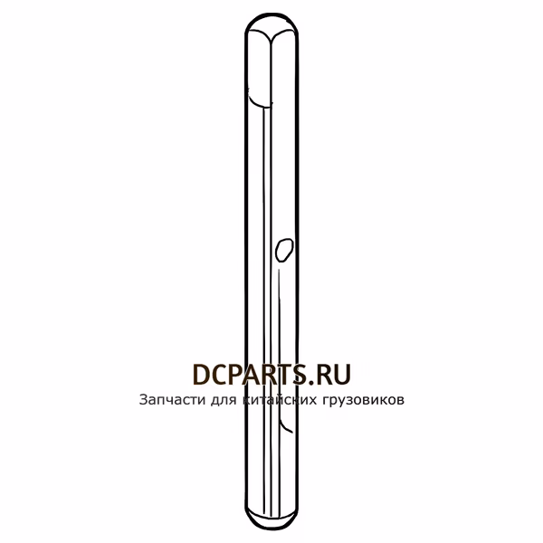 Shaft-Gear Вал вилки 3-4 передачи 6DS60T-1702065D — схема