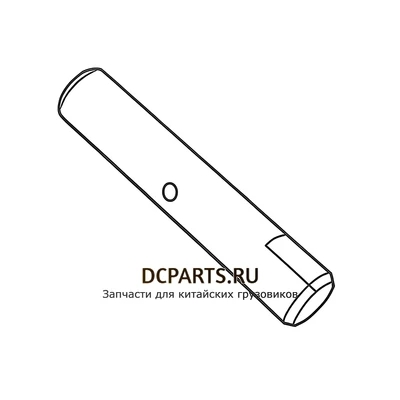 Shaft-Gear Вал шестерни заднего хода артикул 5DS50T-1701083 запчасть автозапчасть купить в DC Parts