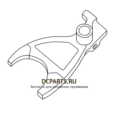 Shaft-Gear Вилка артикул 16131 запчасть автозапчасть купить в DC Parts