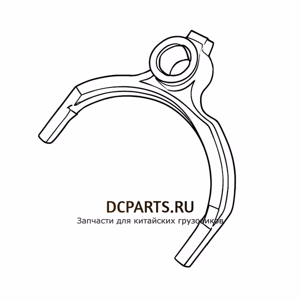 Shaft-Gear Вилка включения 5-6 передачи 6DS60T-1702058D — схема