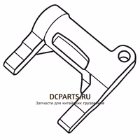 Shaft-Gear Вилка выжимного подшипника 1096302109 — схема