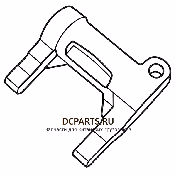 Shaft-Gear Вилка выжимного подшипника 1096302109 — схема