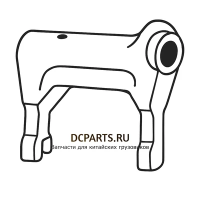 Shaft-Gear Вилка выжимного подшипника артикул 1096302145 схема чертеж запчасть автозапчасть купить в DC Parts