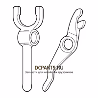 Shaft-Gear Вилка выжимного подшипника JS180-1601021-6 — схема